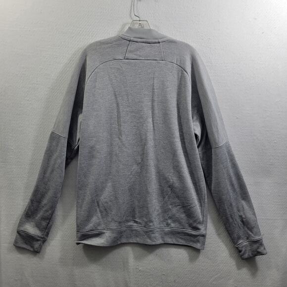 Adidas Gray Full Zip Jacket Size L 61224-0819 - Picture 4 of 5